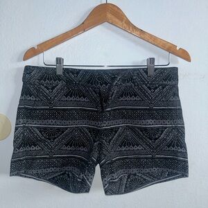 American Eagle Outfitters High Waist Black and Gray Shorts